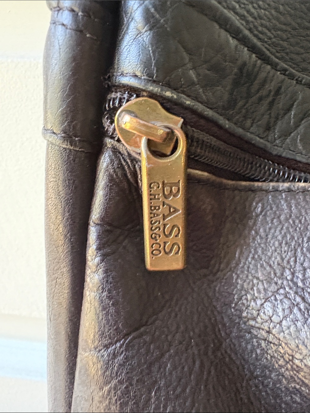 Bass Black Leather Saddle Bag for Women - Picture 5 of 11